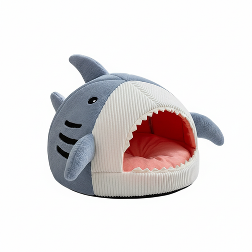 Shark Bed - Front Three-Quarter View