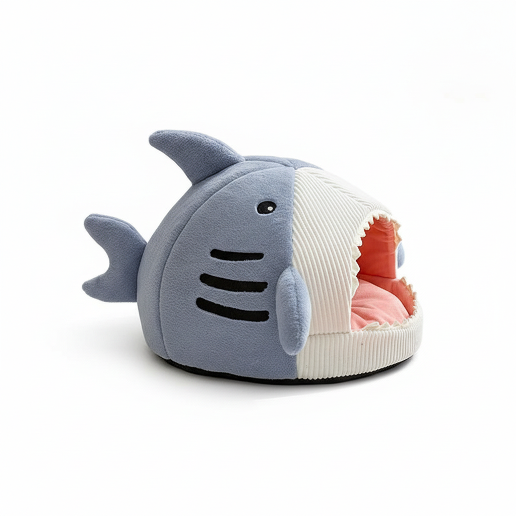 Shark Bed - Side Profile View